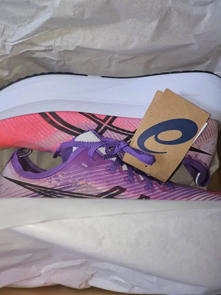 285 アシックス MEGAブラスト パープルㅡホワイト ㅡ