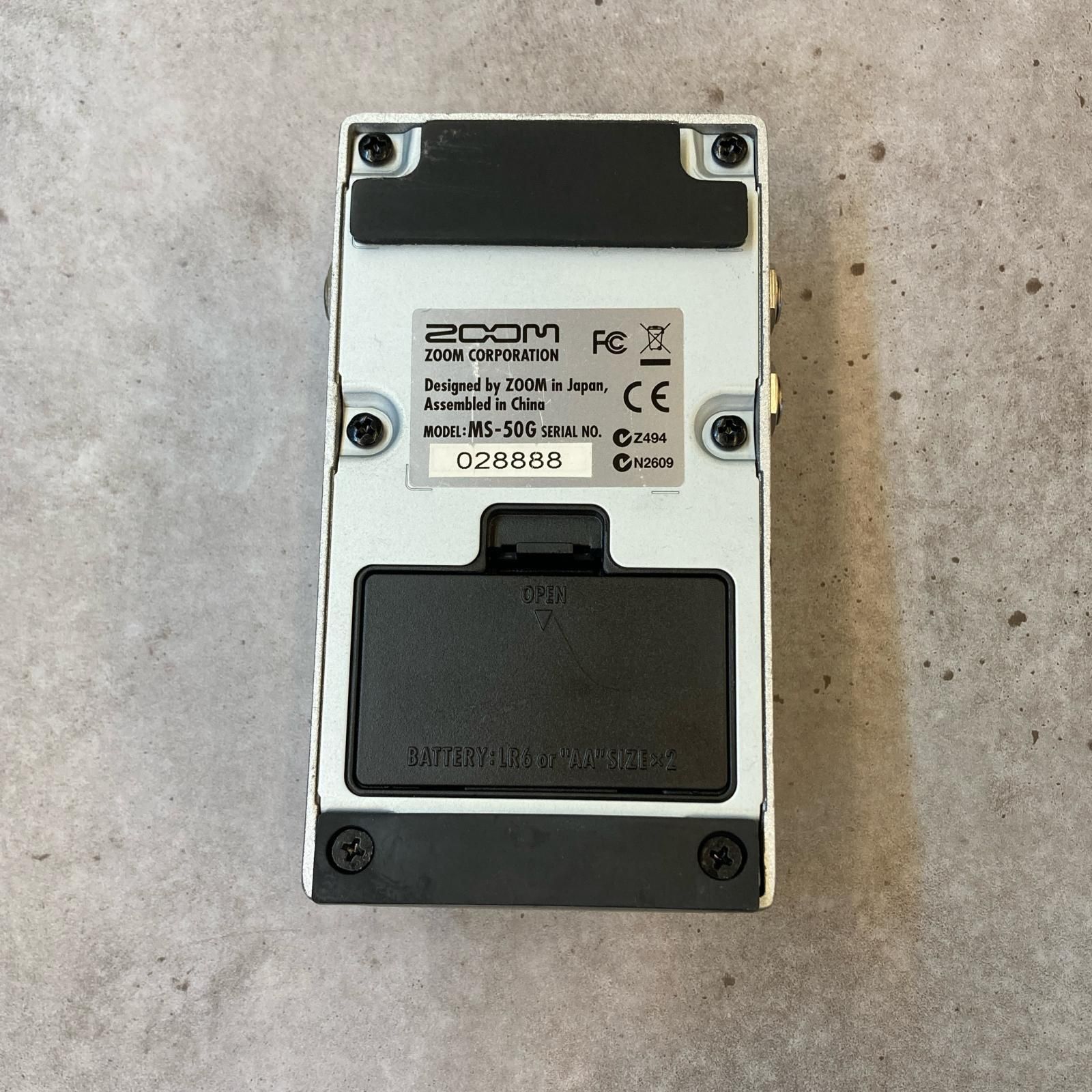 三重本店 楽器 ZOOM ズーム エフェクター MS-50G Multi Stomp 472