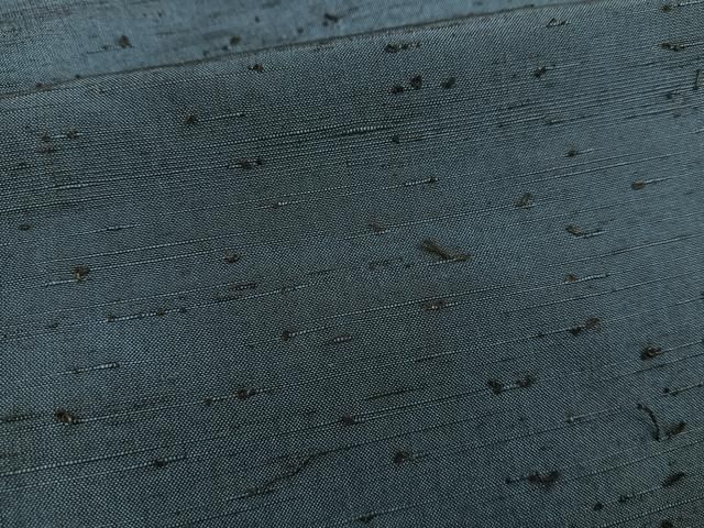 平和屋着物○男性 紬 髭紬羽織セット 霞文 羽裏：鷹 長 