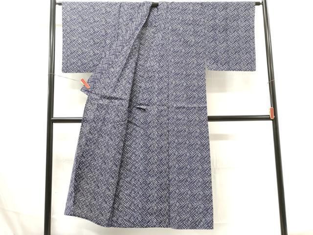 平和屋着物∴夏物 男性 浴衣 網目文 cd