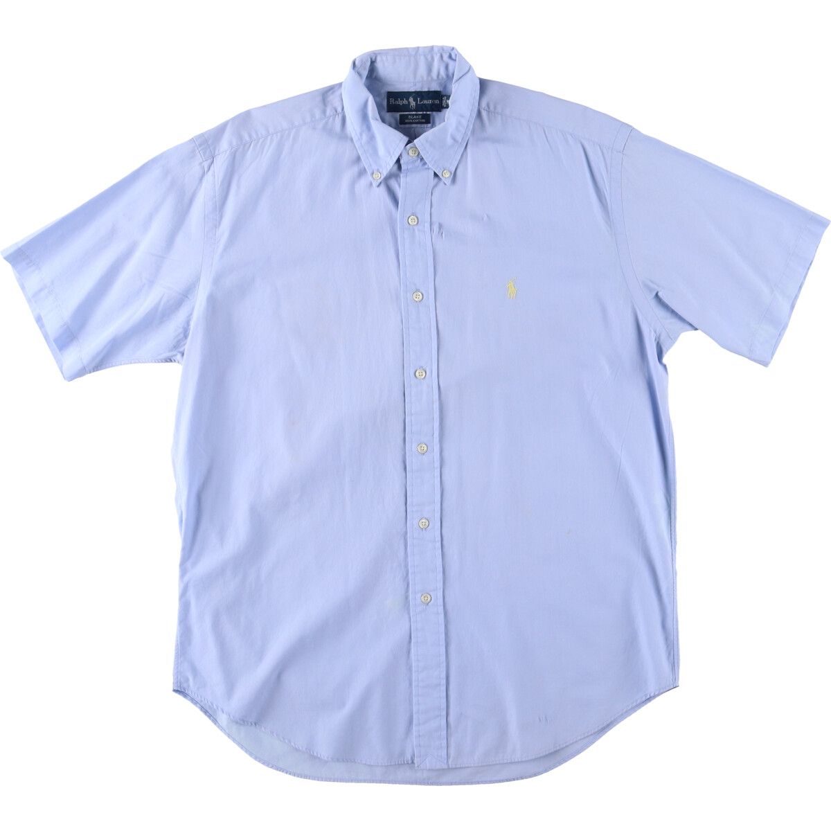 古着 ラルフローレン Ralph Lauren BLAKE 半袖 ボタンダウンシャツ メンズXL/eaa453065