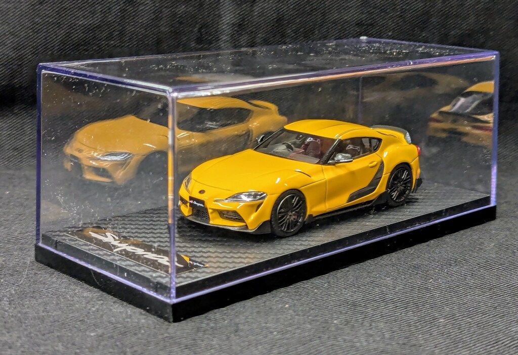 ポストホビー 1 43 MARK43 Toyota GR SUPRA A90 GR PARTS 装着車 ライトニングイエロー
