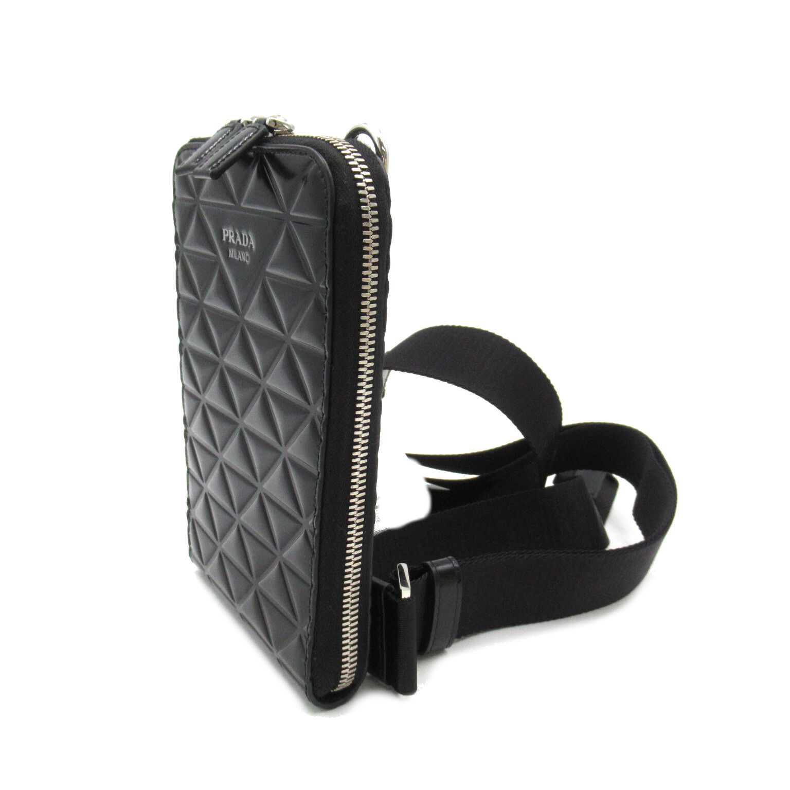 プラダ　携帯電話ホルダー PRADA プラダ Phone Holder フォンフォルダー スマホバッグ