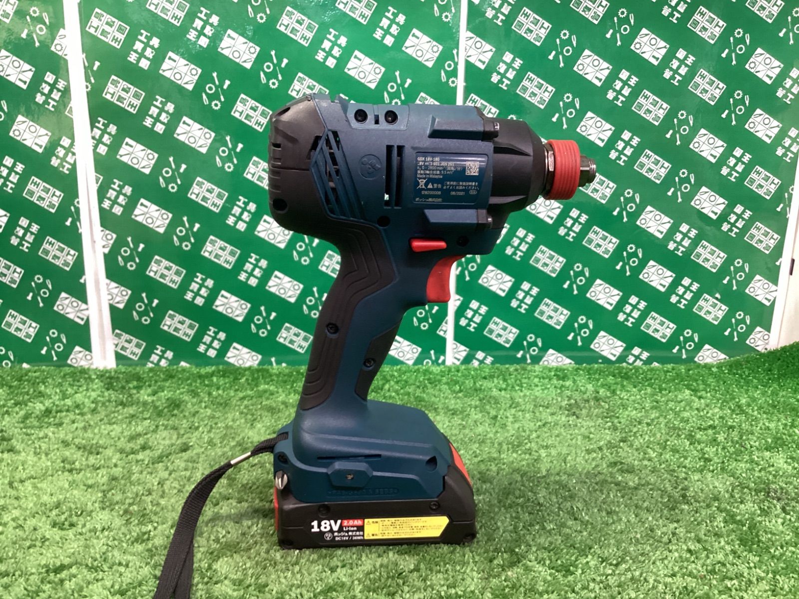 18Vバッテリーインパクトドライバー