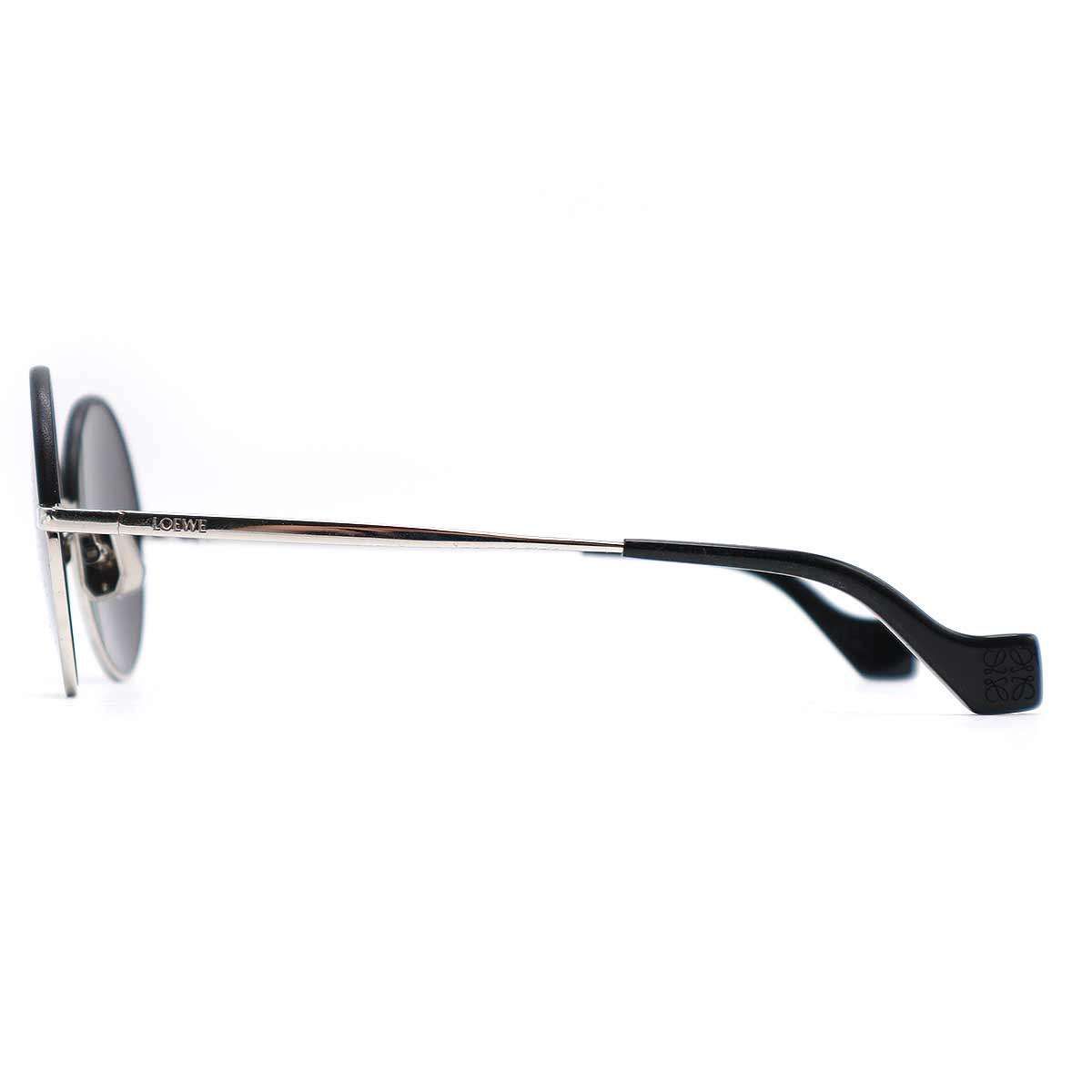 LOEWE ロエベ ラウンドフレームサングラス アイウェア ブラック 49□21  