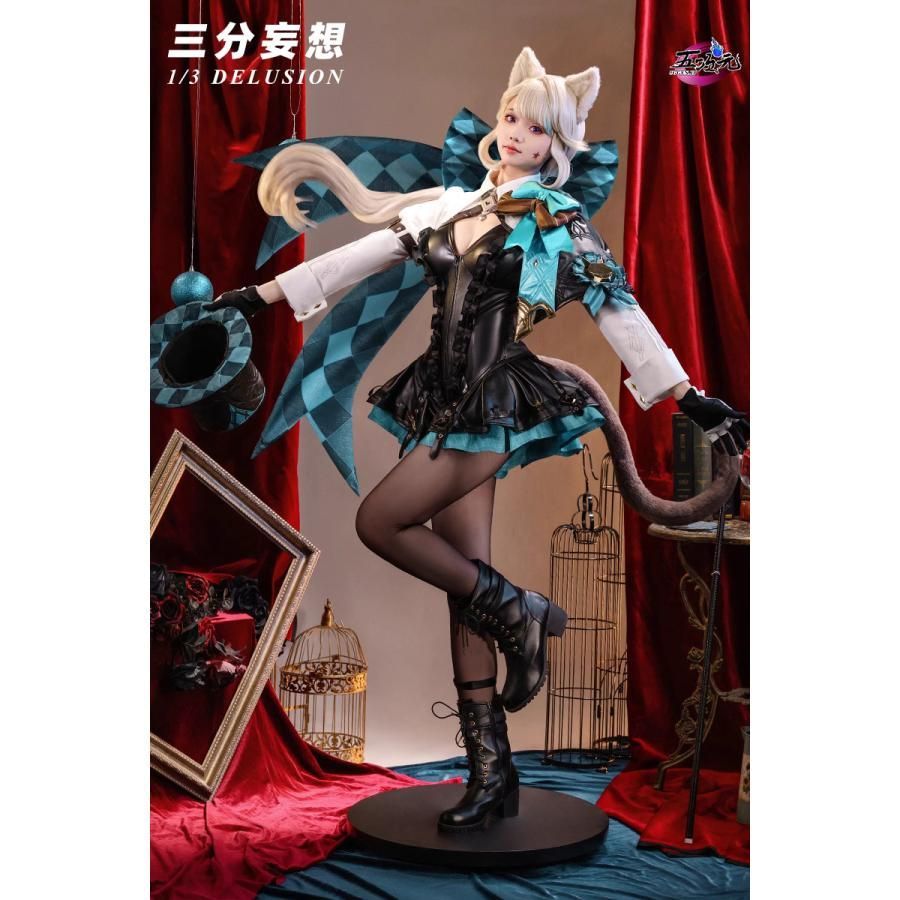 新発売 高品質 三分妄想 原神 コスプレ リネット 双子 衣装 帽子込み