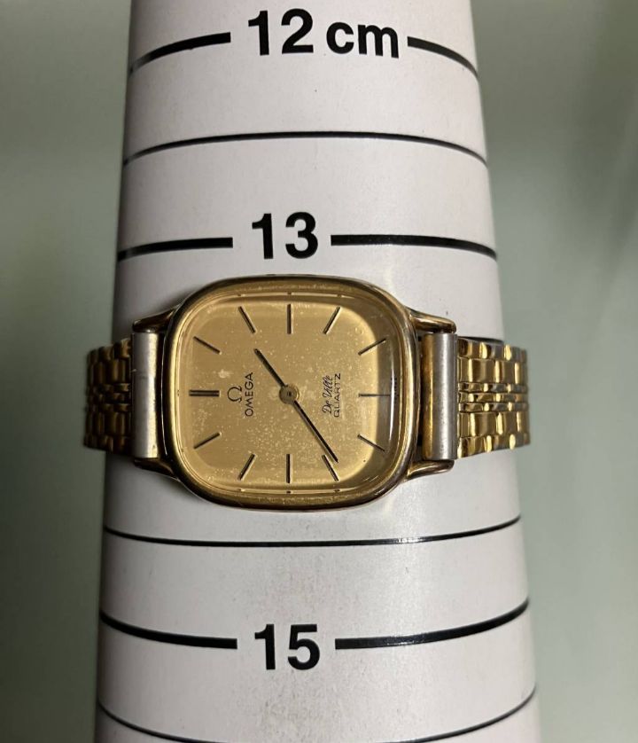 OMEGA時計 デビル deville ゴールド文字盤 プッシュ式 高級 楽天市場】デッドストック級 稼働 良品 オメガ 手巻き TOOL104