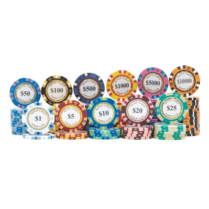 AngeliqueShop モンテカルロ ポーカーチップ 25枚セット