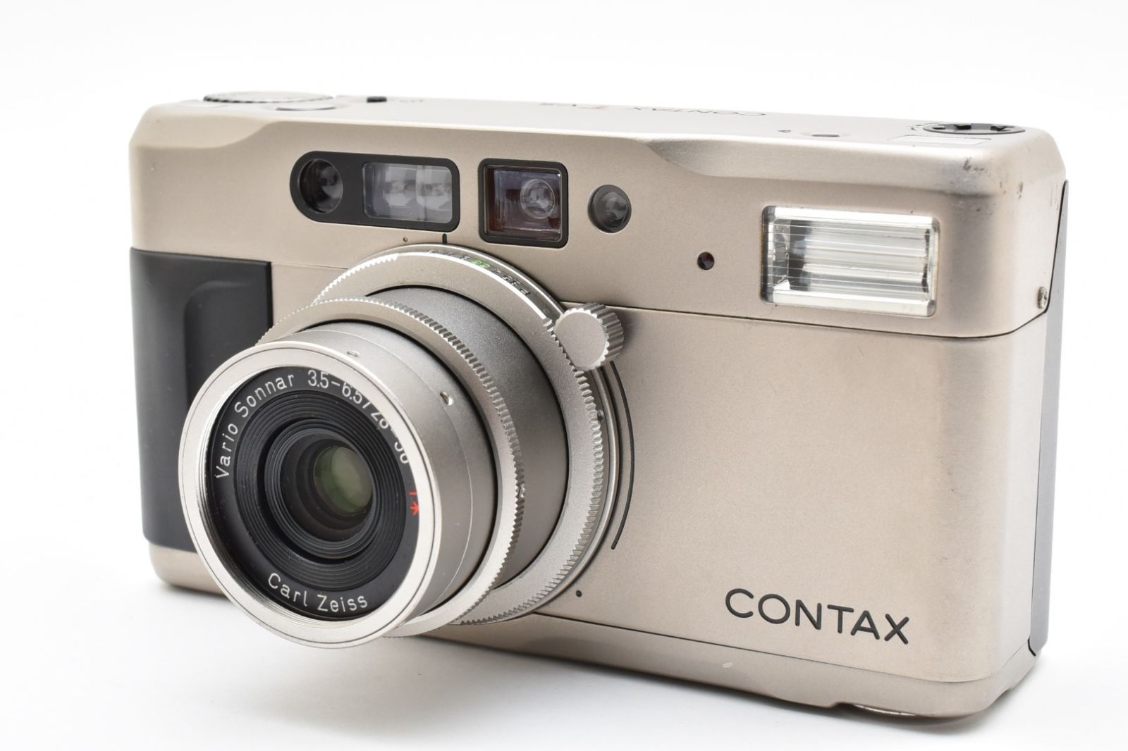 一部 コンタックス CONTAX TVS Vario Sonnar T 28 56 mm F 3 5 6 チタン製 コンパクト フィルム カメラ A 0550