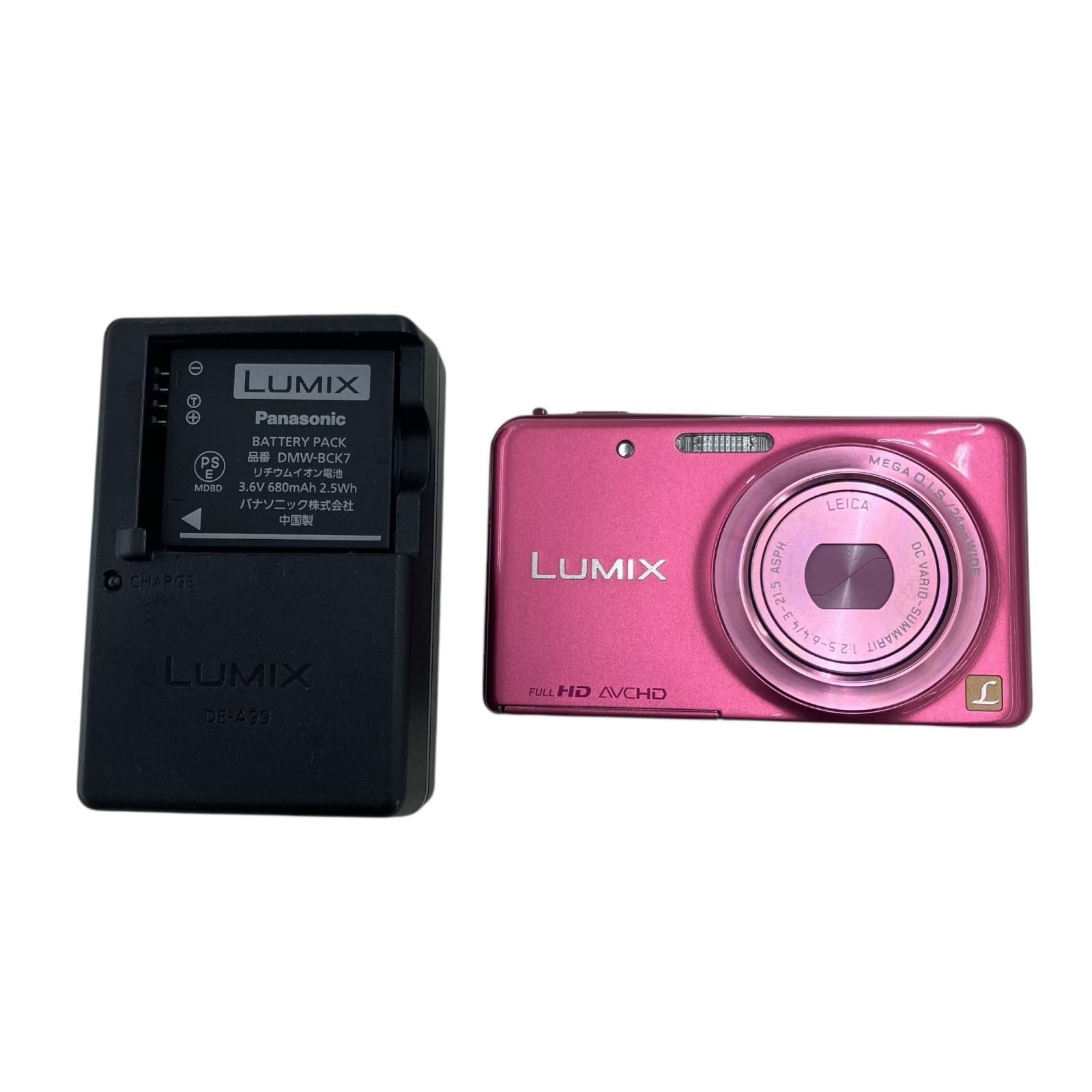 Panasonic LUMIX DMC-FX30 パープル デジカメ Panasonic LUMIX DMC