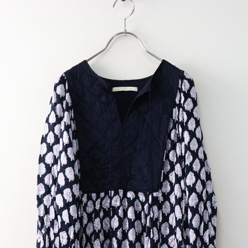 【新品】ヌキテパ　ワンピース セール】【別注】ne Quittez pas / ボイル ギャザースリーブ