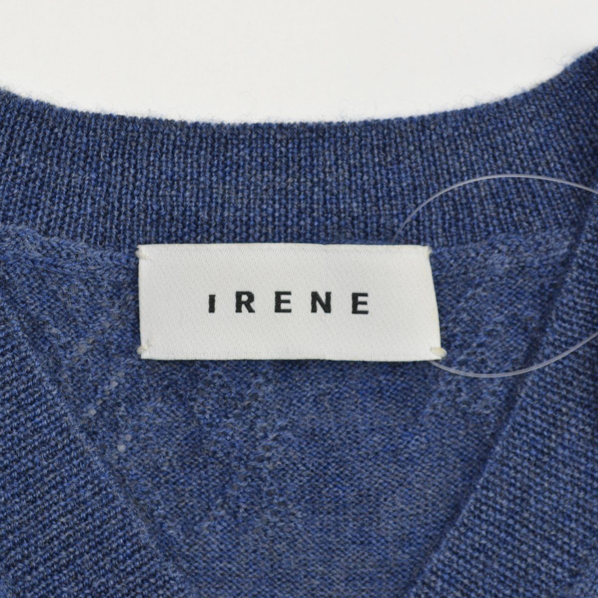 IRENE】24SS 26S81005 Eyelet High Gauge V Knit アイレット 