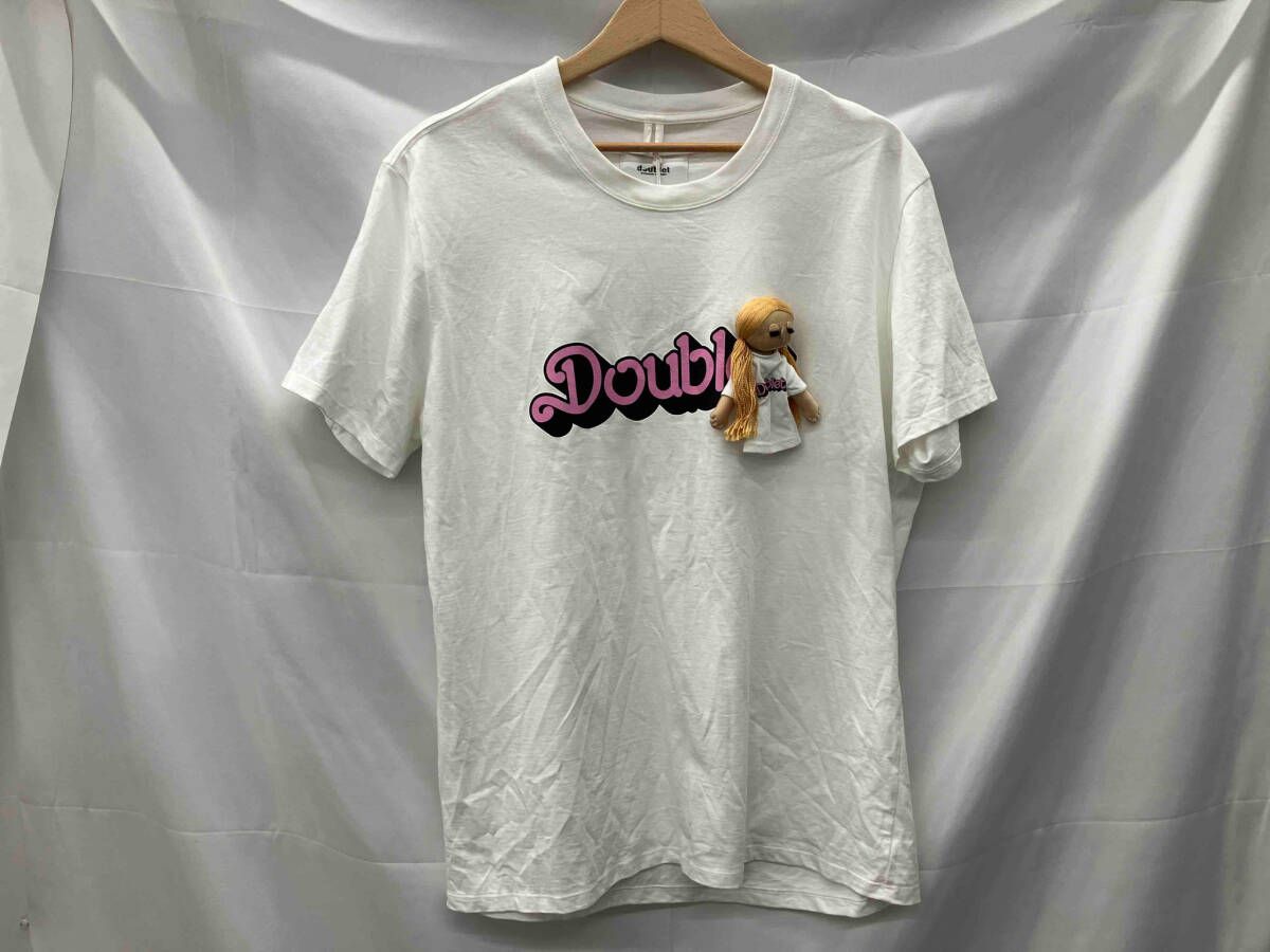 doublet ダブレット/半袖Tシャツ/T-shirt with my doll/ホワイト