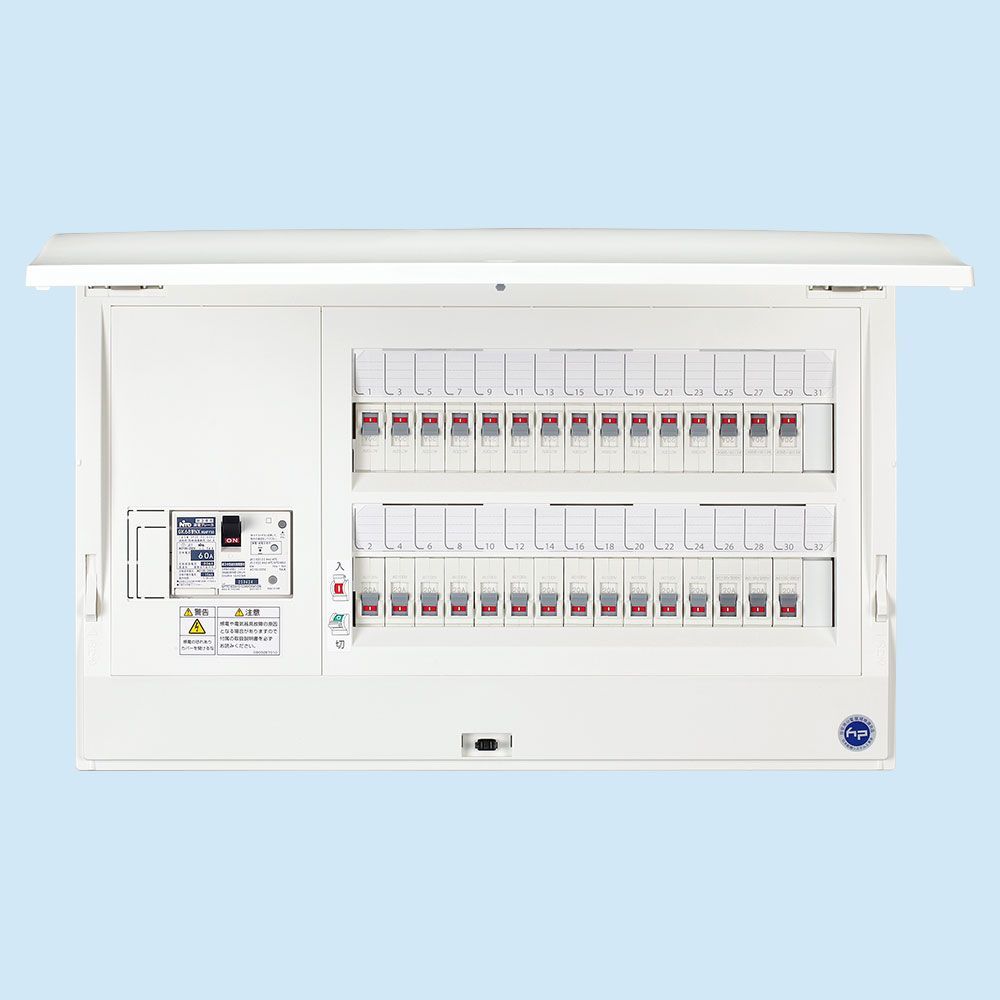 日東工業 HCD形ホーム分電盤 ドア付 HCD3E6-120