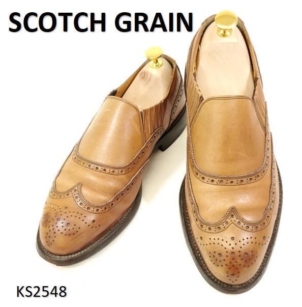 スコッチグレイン ウイングチップ ドレスシューズ 25cm ウイングチップ 3525 | SCOTCH GRAIN (Men)/スコッチ