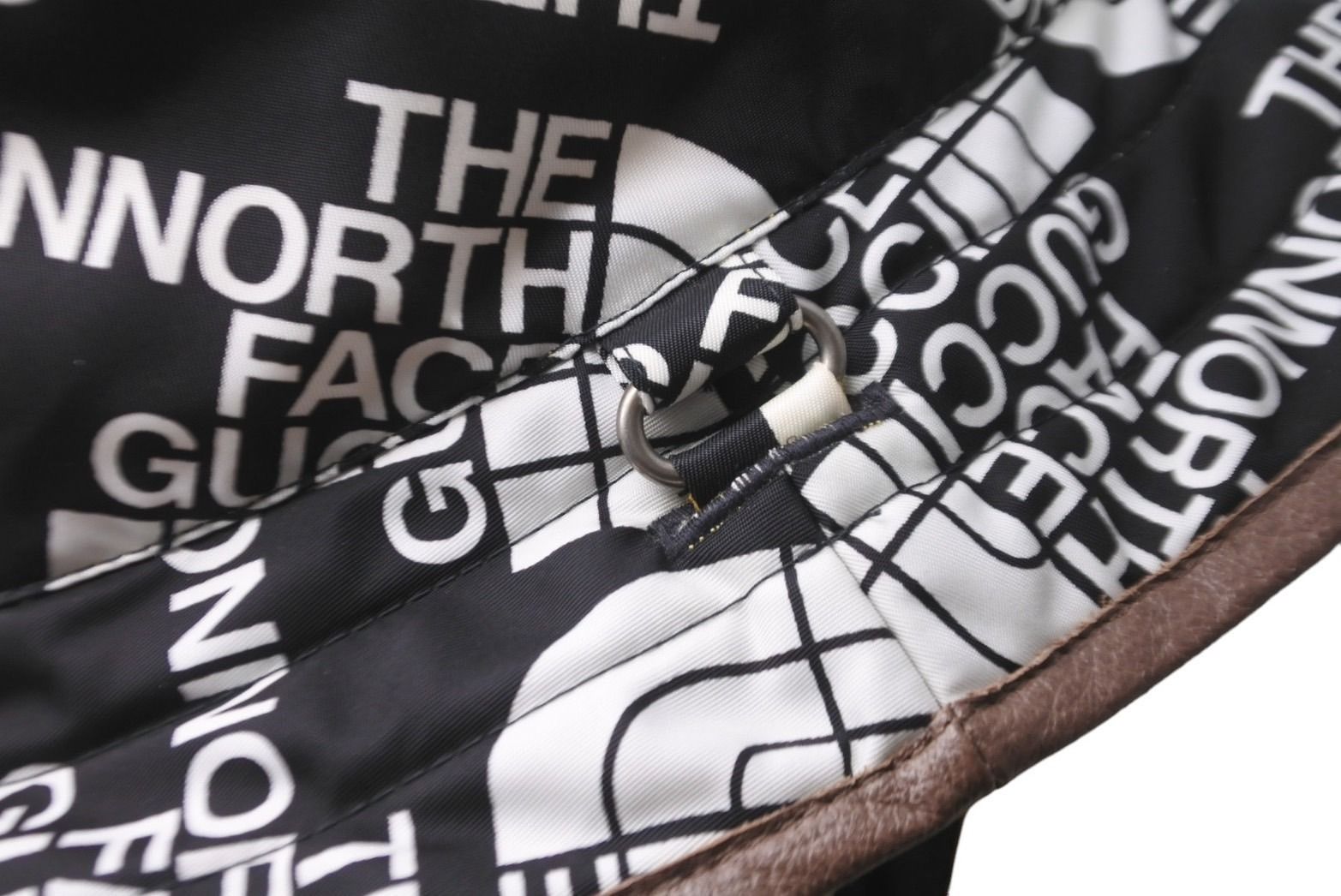 GUCCI × THE NORTH FACE グッチ　ハット　ノースフェイス M 極美品 GUCCI×THE NORTH FACE グッチ 652942 ノースフェイス