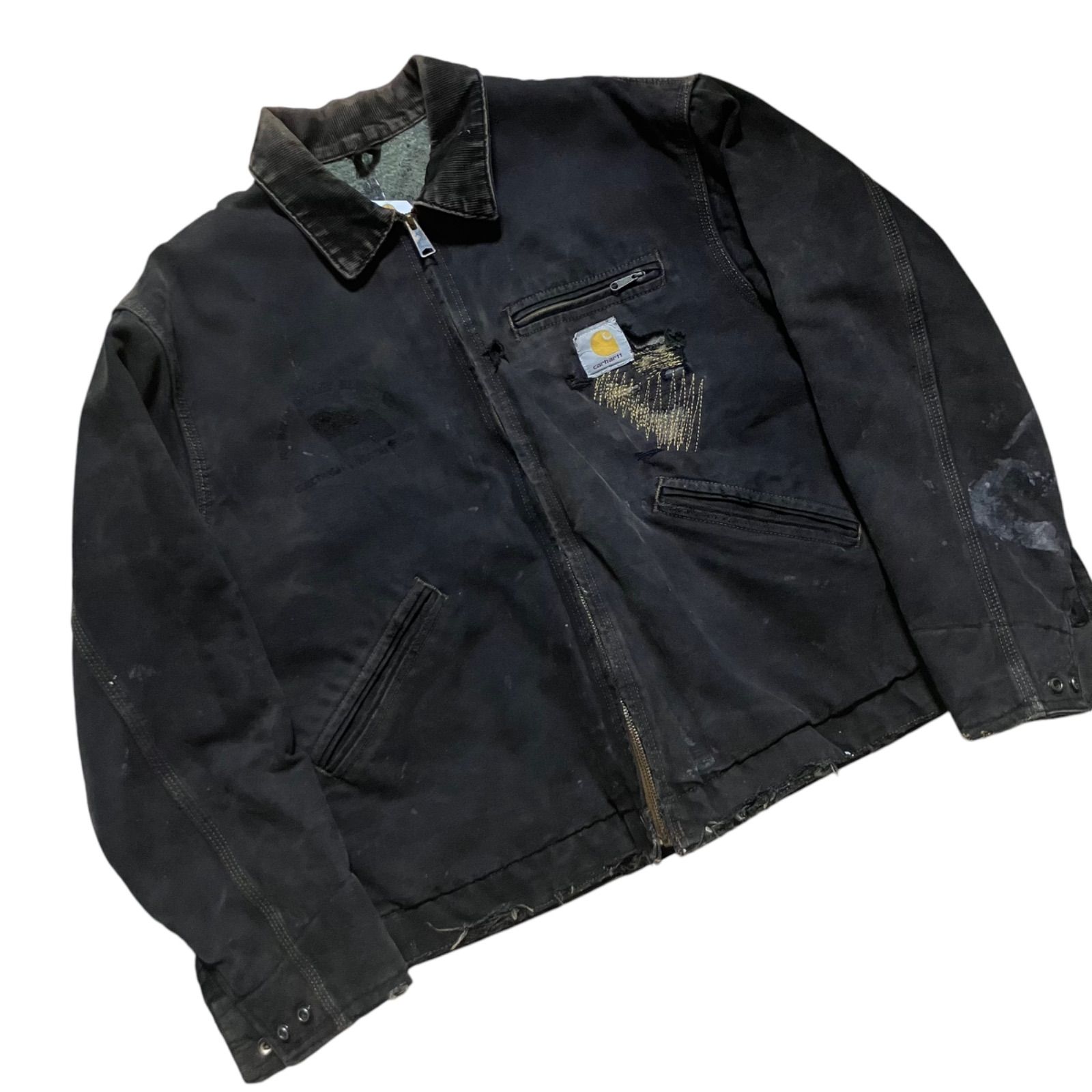 Carhartt】90s Detroit Jacket Black XL?  