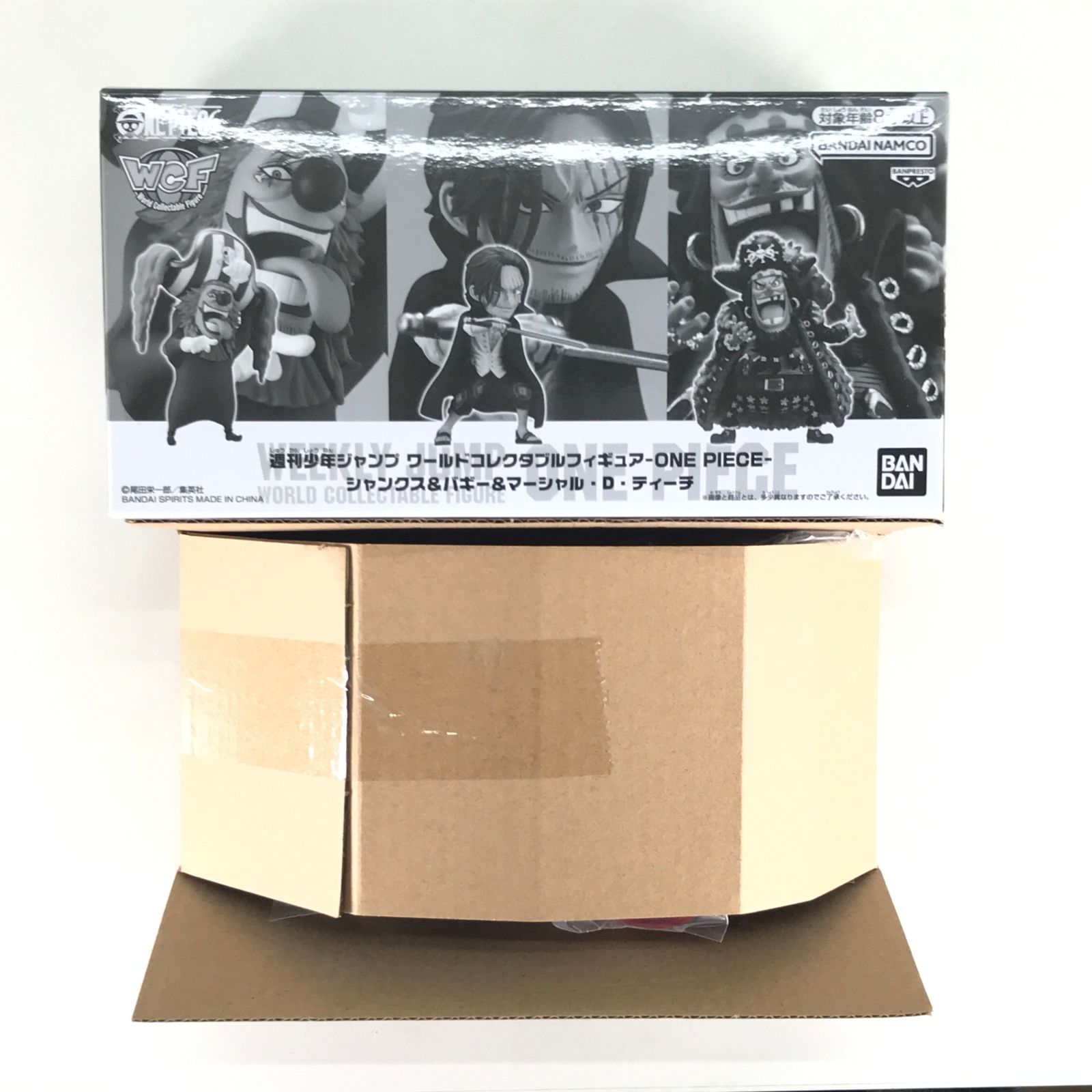 【非売品】ワールドコレクタブルフィギュア　シャンクス&amp;バギー&amp;ティーチ　3体 週刊少年ジャンプ応募者限定ワーコレ-バギー＆シャンクス