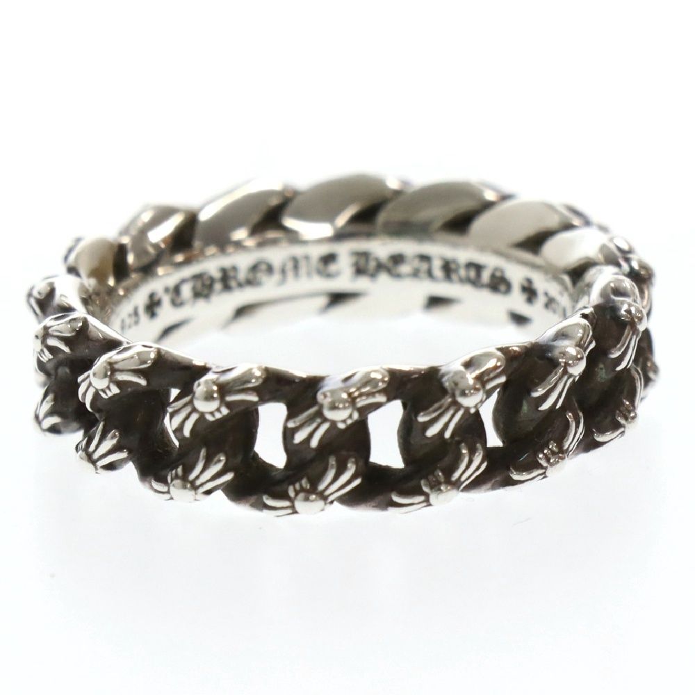 CHROME HEARTS (クロムハーツ) XTRA FANCY RING SML エクストラ ファンシー スモール リング シルバー 19号