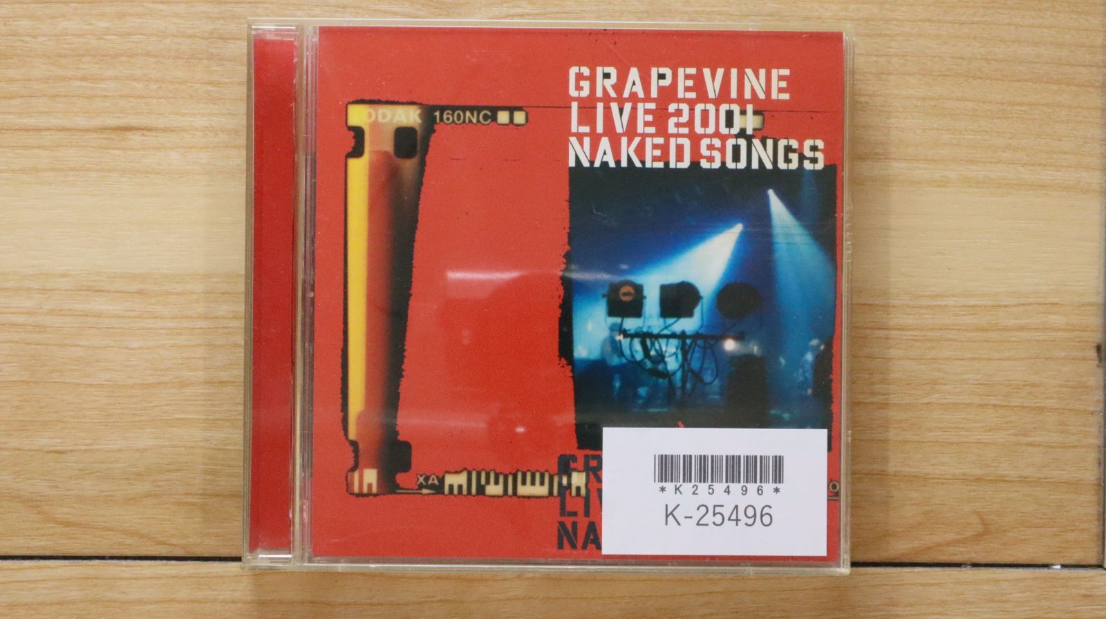 国内盤CD☆GRAPEVINE/GRAPEVINE□ GRAPEVINE LIVE 2001 NAKED