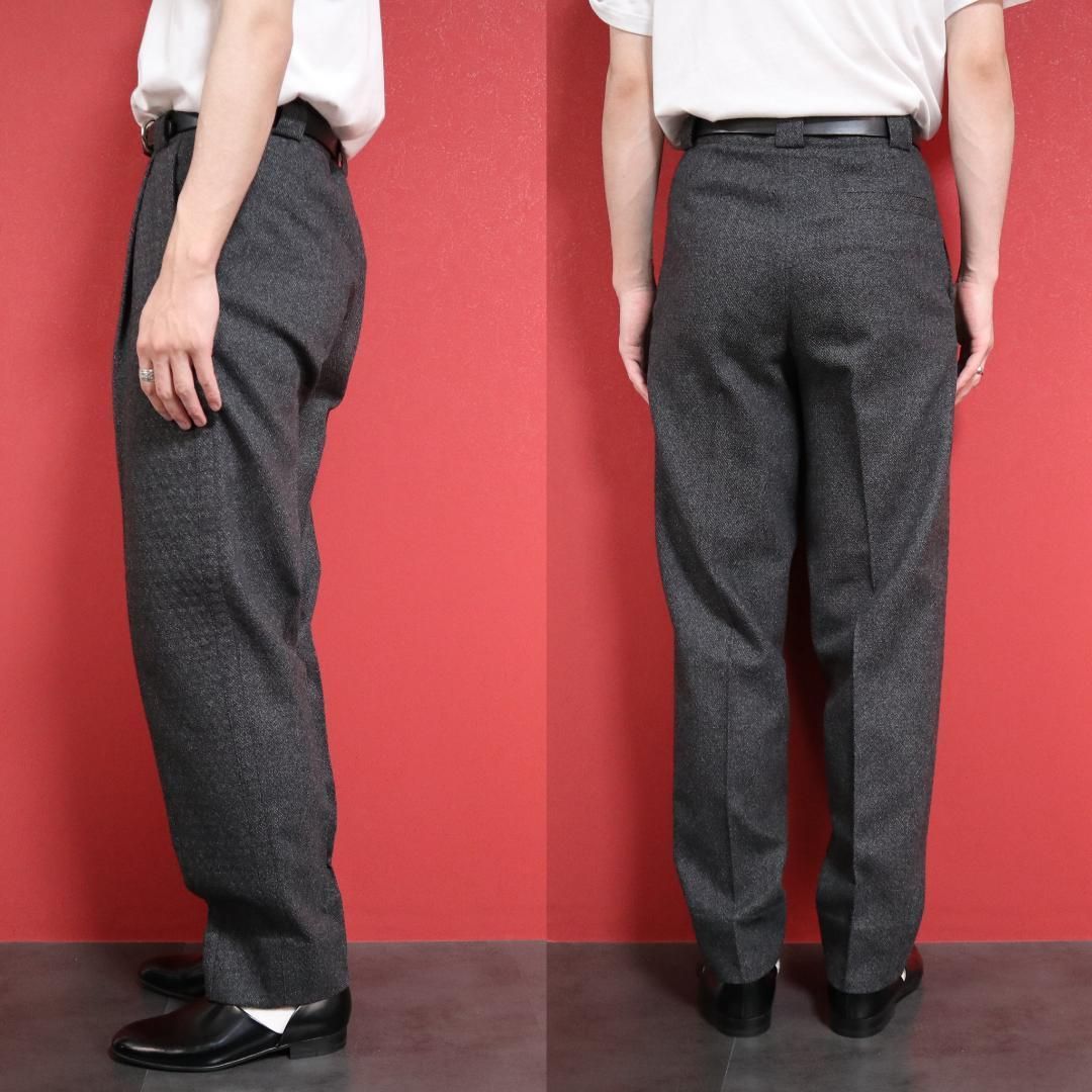 希少デザイン】Gianni Versace 前面型押しデザイン スラックス - メルカリ