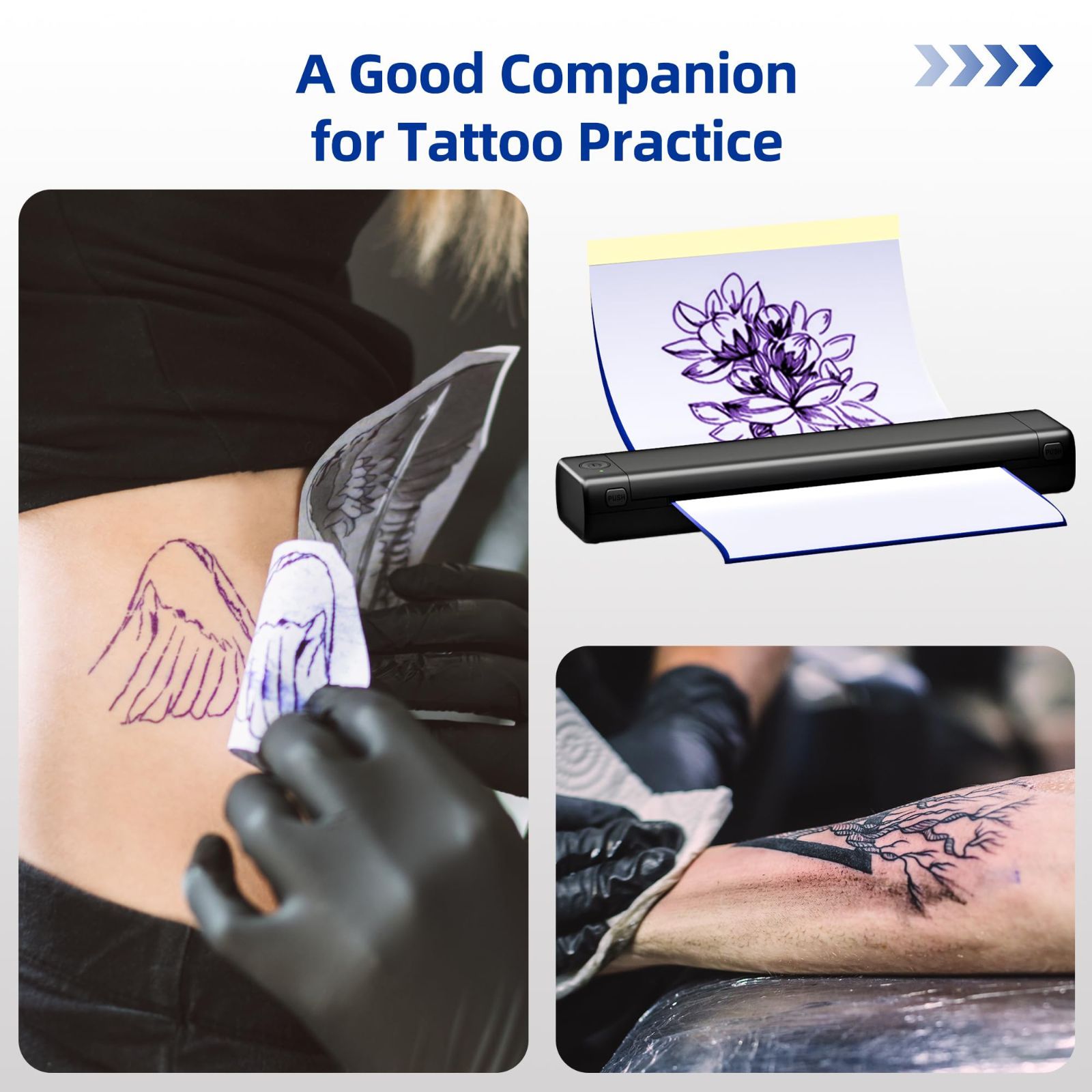 タトゥー 転写機 タトゥー転写複写機、プロフェッショナルA5 A4