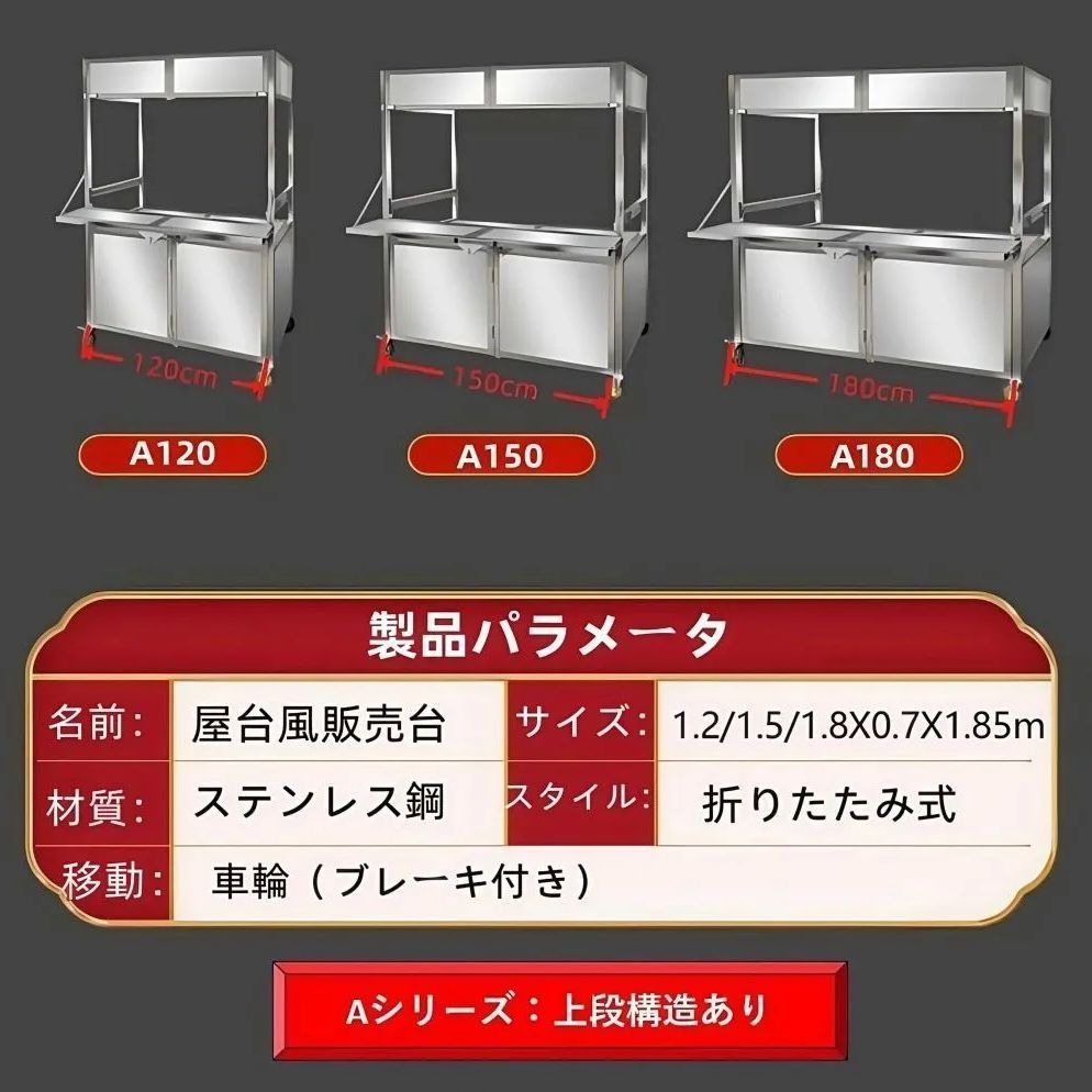 イベントやお祭りで大活躍のカンタン屋台セット