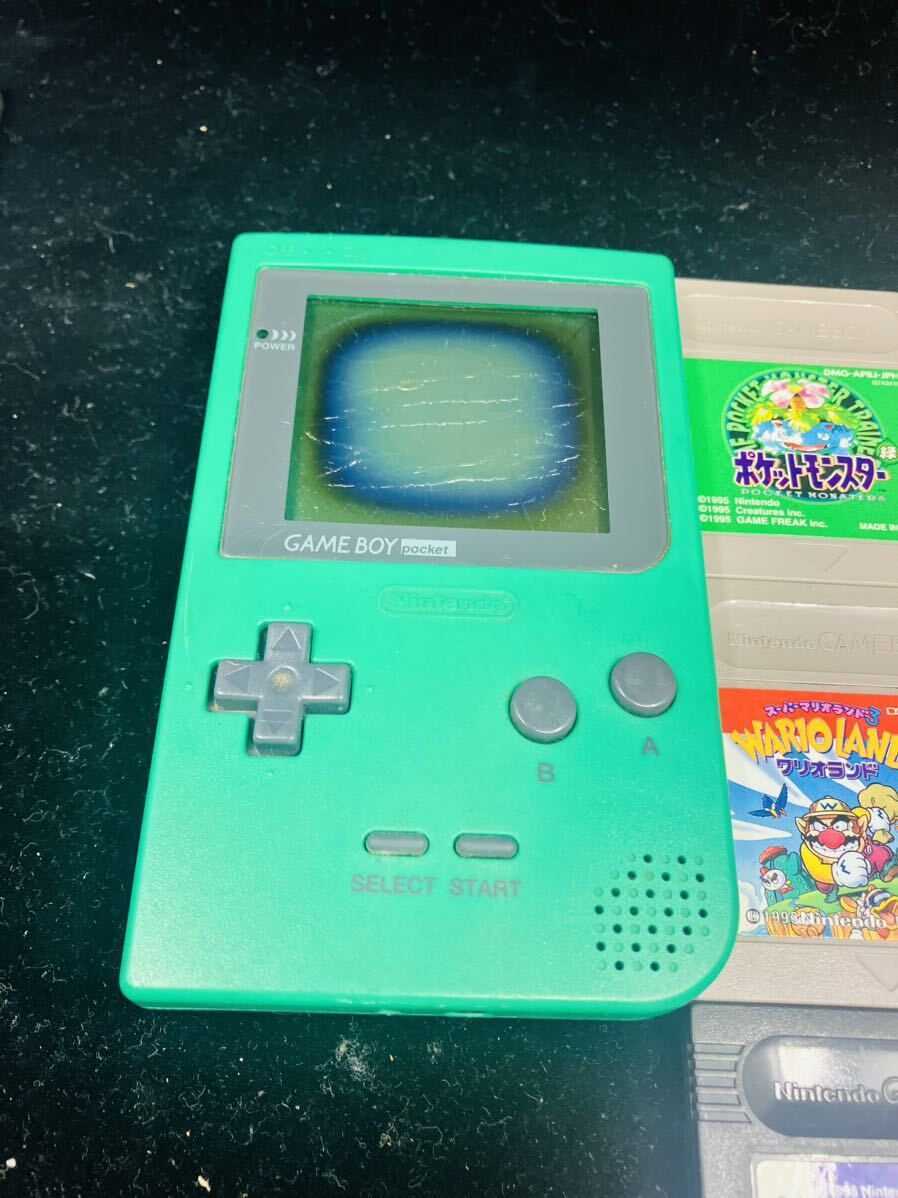 ゲームボーイ - (本体)ゲームボーイポケット GAMEBOY pocket 緑(グリーン)(MGB-001) 任天堂 Amazon | ゲームボーイポケット グリーン | 本体・周辺機器
