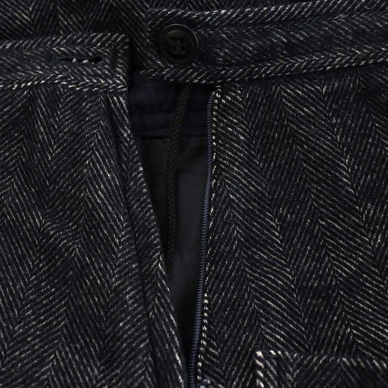 極美品✨Y's ワイズ サルエルパンツ ヨウジヤマモト チェック ヘリンボーン ワイズ Y's ヨウジヤマモト サルエルパンツ ヘリンボーン ウール