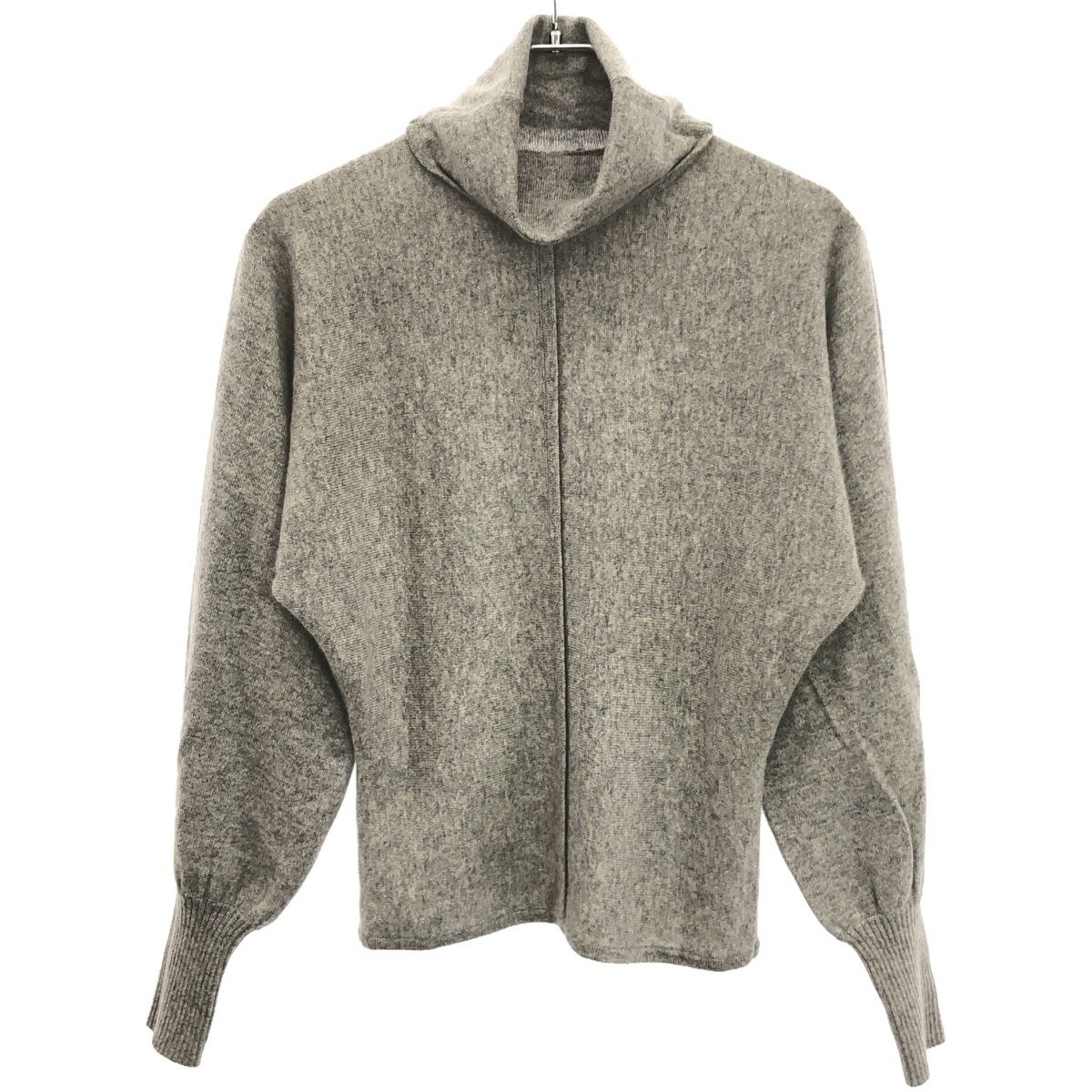 LANVIN ランバン　カシミヤ100% ライトグレー　ニット　セーター LANVIN ランバンカシミヤ100% ライトグレーニットセーター