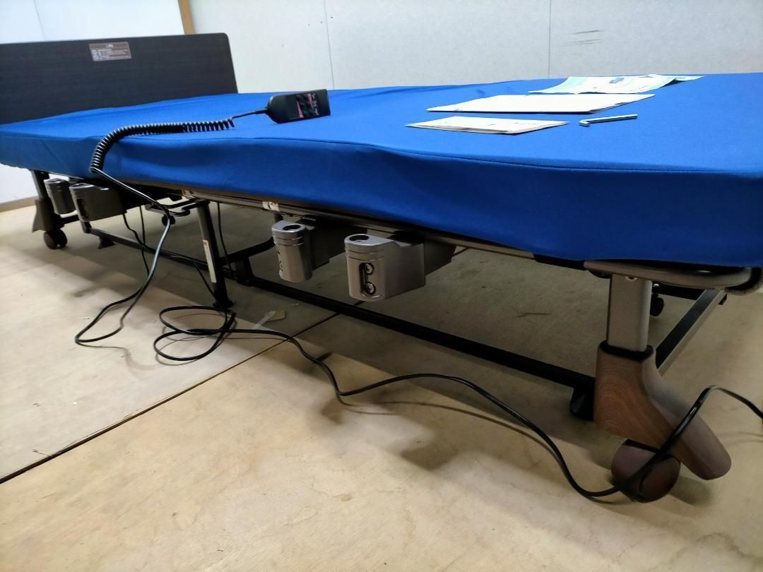 収納式電動ベッド・2モーター★YMD-B02★ブルー 75001-1-015 収納式電動ベッド・2モーター☆YMD-B02☆ブルー 75001-1-015