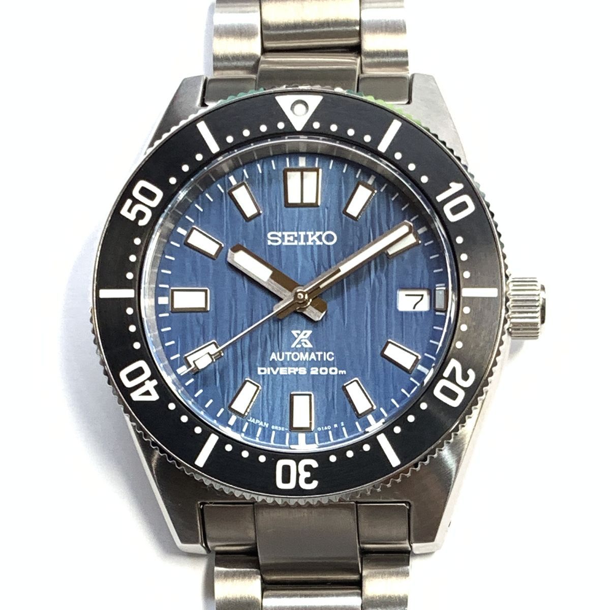 セイコー プロスペックス SEIKO PROSPEX メカニカル ダイバースキューバ 1965ヘリテージ SAVE THE OCEAN SBDC165★美品★