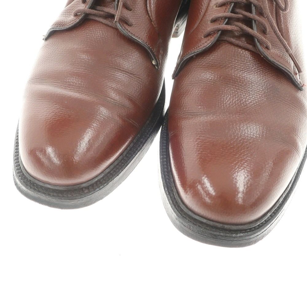 中古】オールデン ALDEN 930 プレーントゥ ドレスシューズ ブラウン 