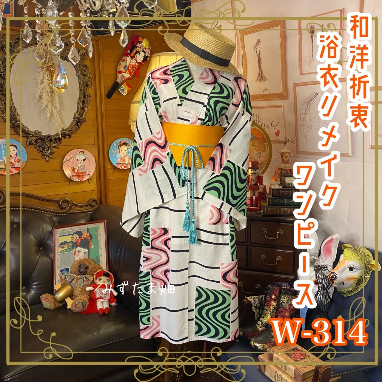 ハンドメイド☆キッズリボン☆水色☆大きめ☆揺れるチャーム付き