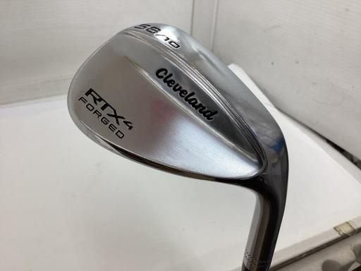 クリーブランド Cleveland RTX-4 FORGED 58°|08° ウェッジ WG NS PRO MODUS3 TOUR105 フレックスS メンズ 男性用 右利き 右用 Cランク ゴルフクラブ