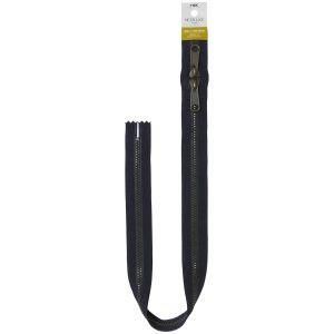【新品・3営業日で発送】Y.K.K ビスロンファスナー メタルックスタフ アンティークゴールド 60cm 両開き ラベル付き (5VMTAG-60SH)【入数:2】