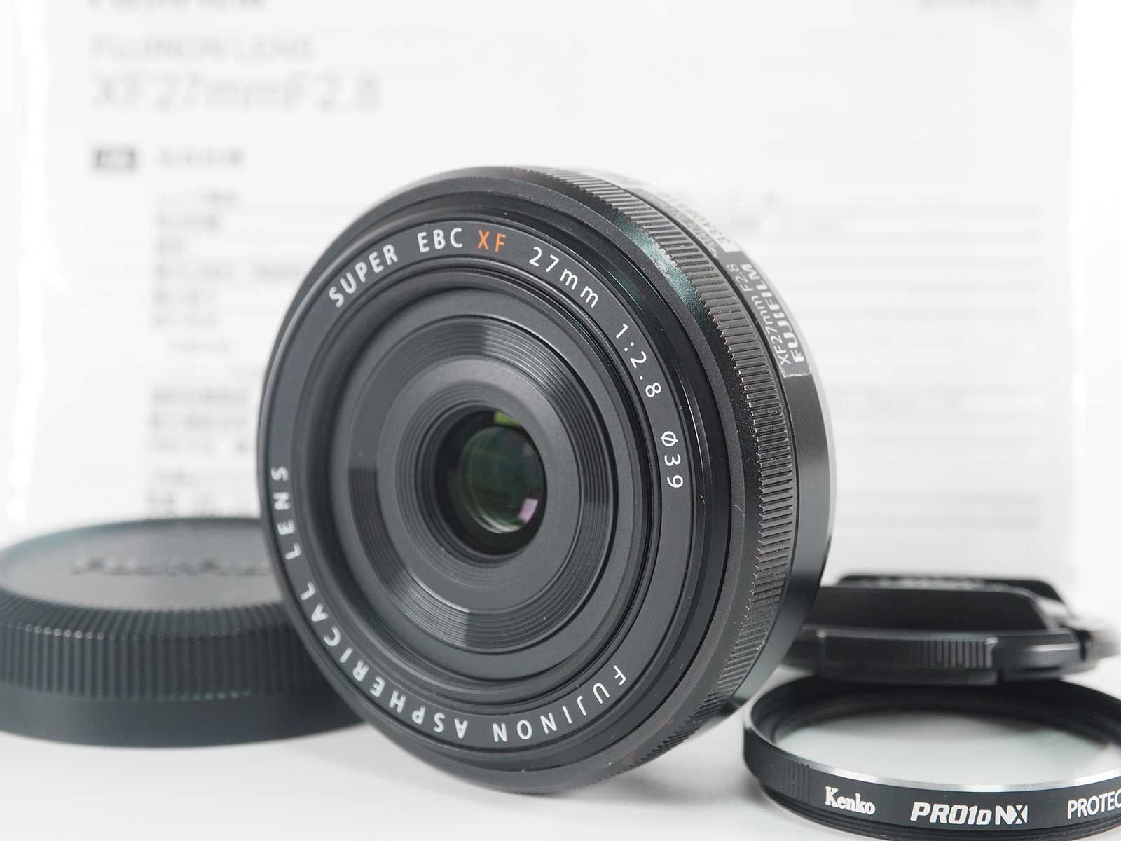 富士 Fujifilm Fujinon XF 27mm f|2.8 Prime X-Mount Lens Black Z4564A