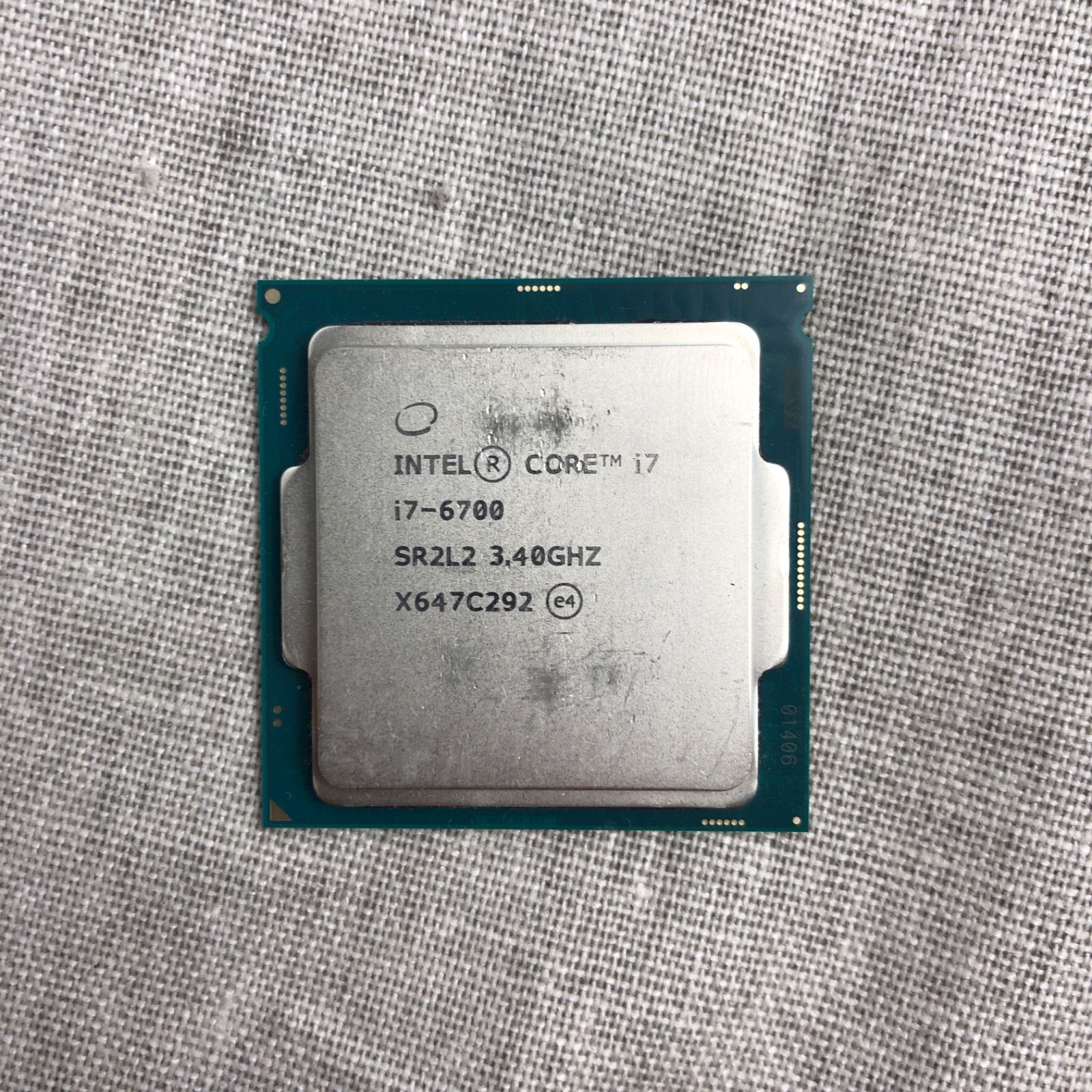 CPU Intel Core i7-6700【BIOS起動確認済】/CPU_M230139 - メルカリ