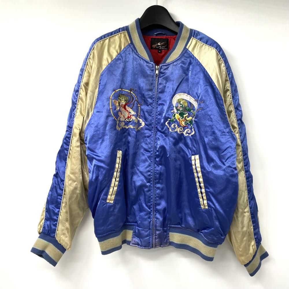 スカジャン　ネイビーフェニックス スカジャン (ブルー・ネイビー/青色系)のフリマアイテム一覧