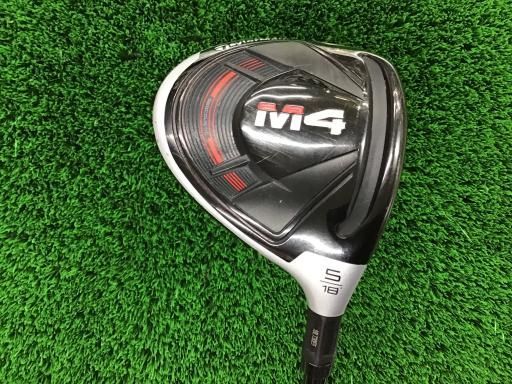 テーラーメイド M4 2021 5W フェアウェイウッド FW Fujikura ATMOS Red 5 フレックスR メンズ 男性用 右利き 右用 Cランク ゴルフクラブ