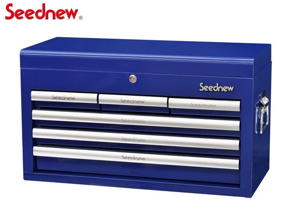 Seednew 工具箱 チェスト 青 ブルー 6段引出し S-R906B 工具 収納 整理 シーズニュー 法人のみ配送 メーカー直送 代引き不可 送料無料