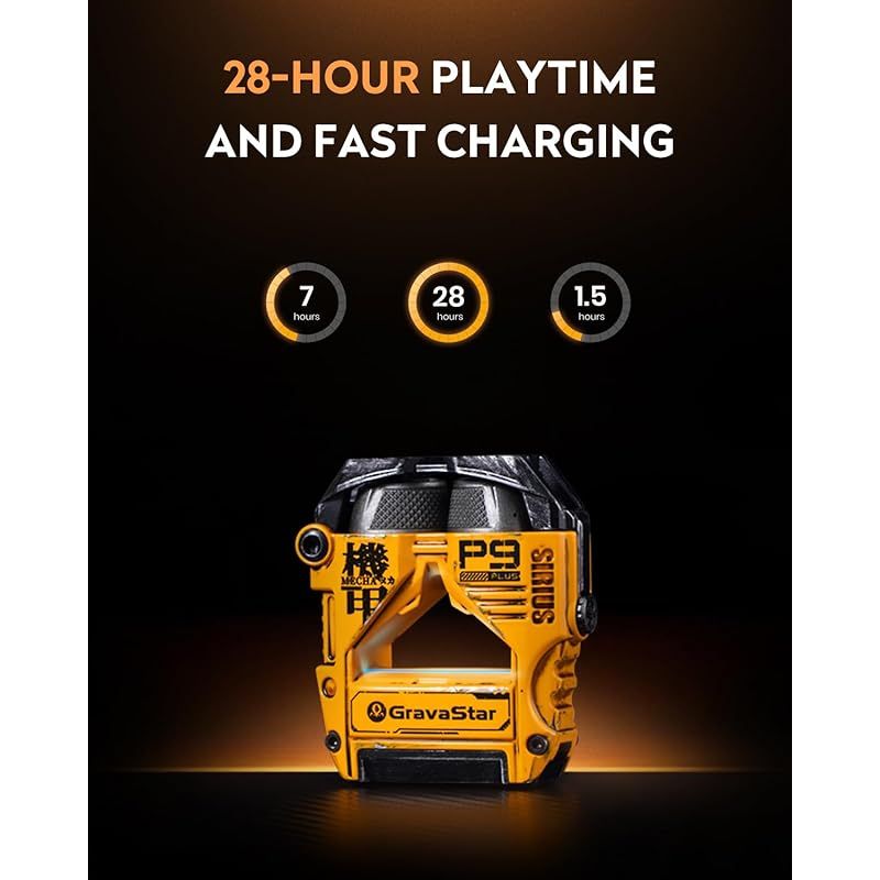 在庫限り】GravaStar Sirius Plus 完全ワイヤレスイヤホン Bluetooth5