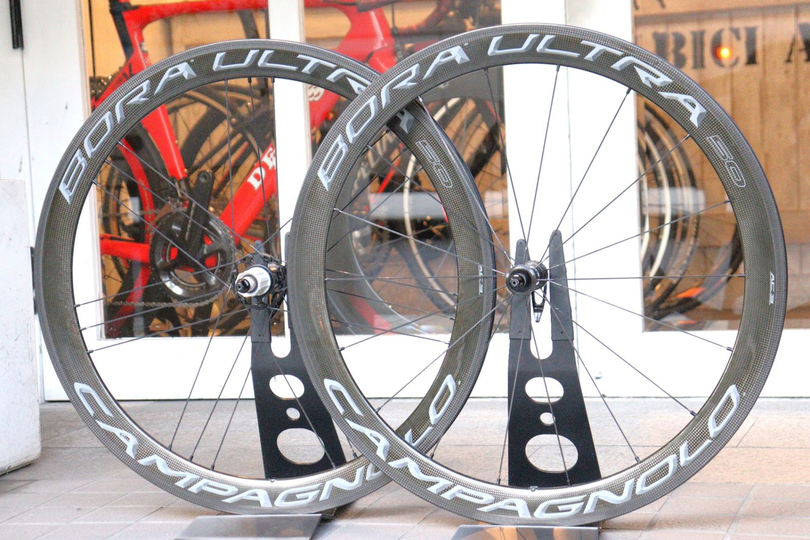 カンパニョーロ CAMPAGNORO ボーラウルトラ BORA ULTRA 50 クリンチャー カーボン ホイールセット シマノ11 12S 17C 横浜店