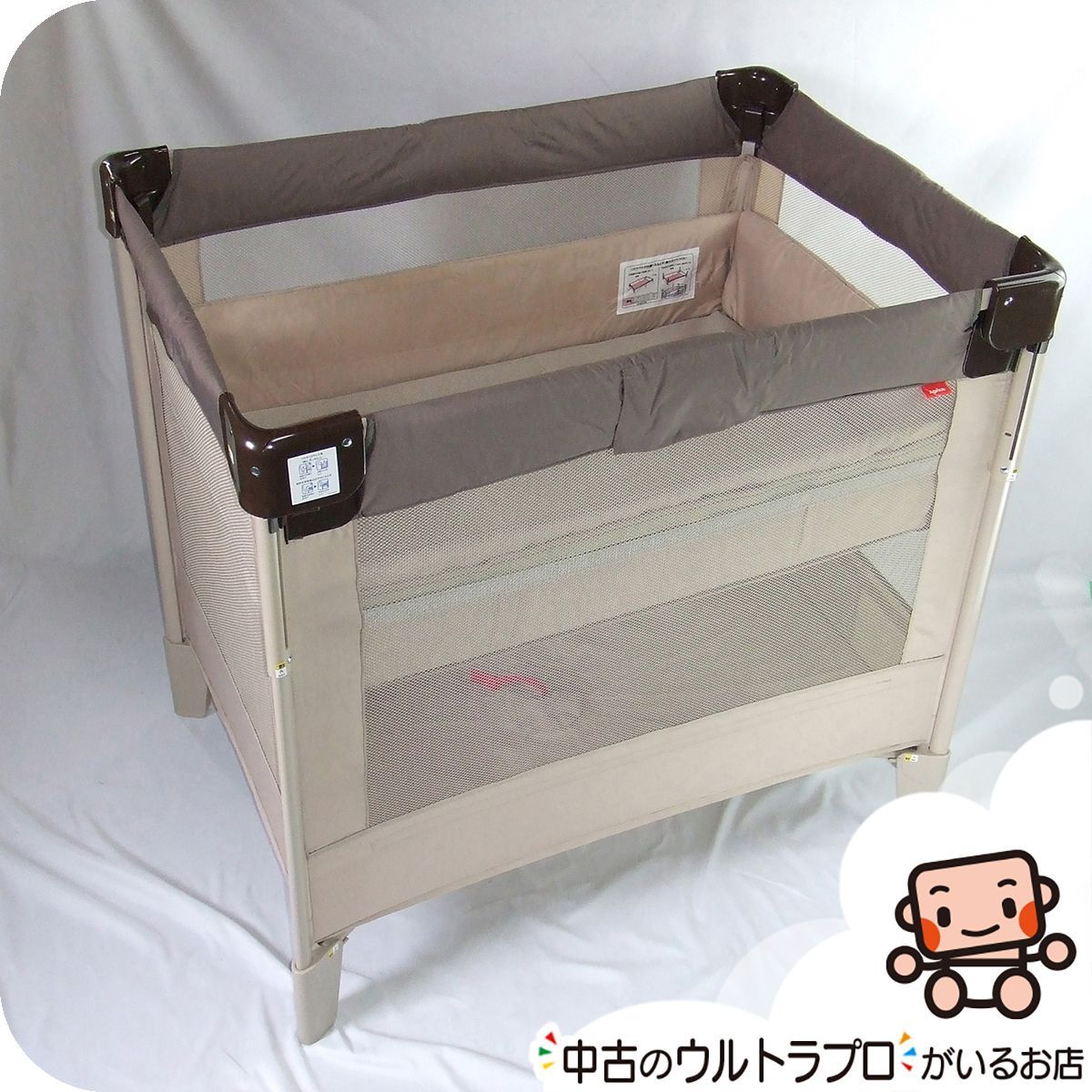 お得っ！厳選中古】綺麗 ベビーベッド 中古 アップリカ