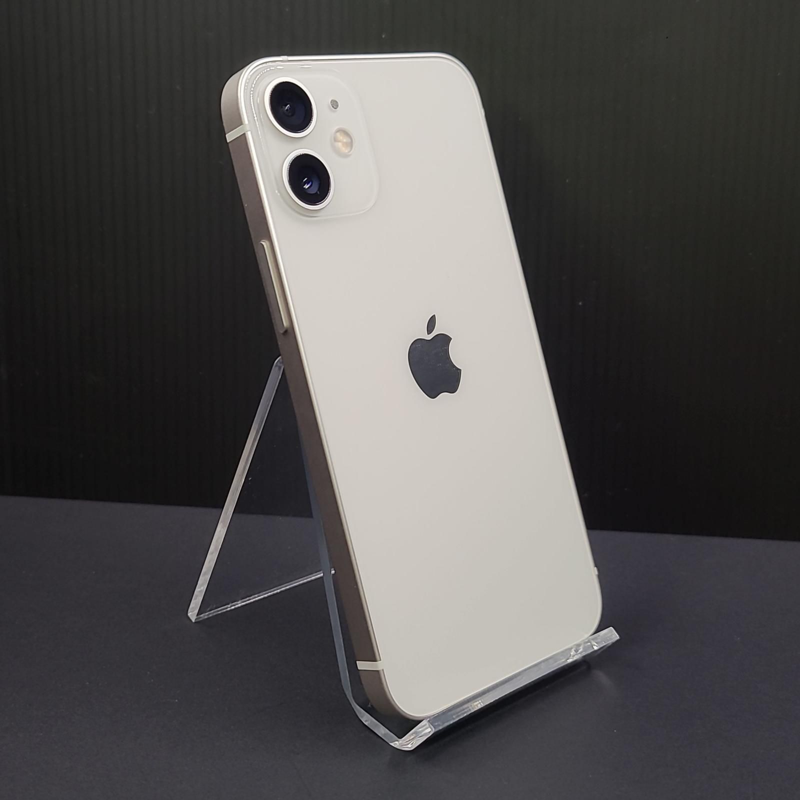 【全額返金保証】【最速発送】Apple iPhone 12 mini 64GB ホワイト Softbank 超美品 動作確認済 白ロム 86%