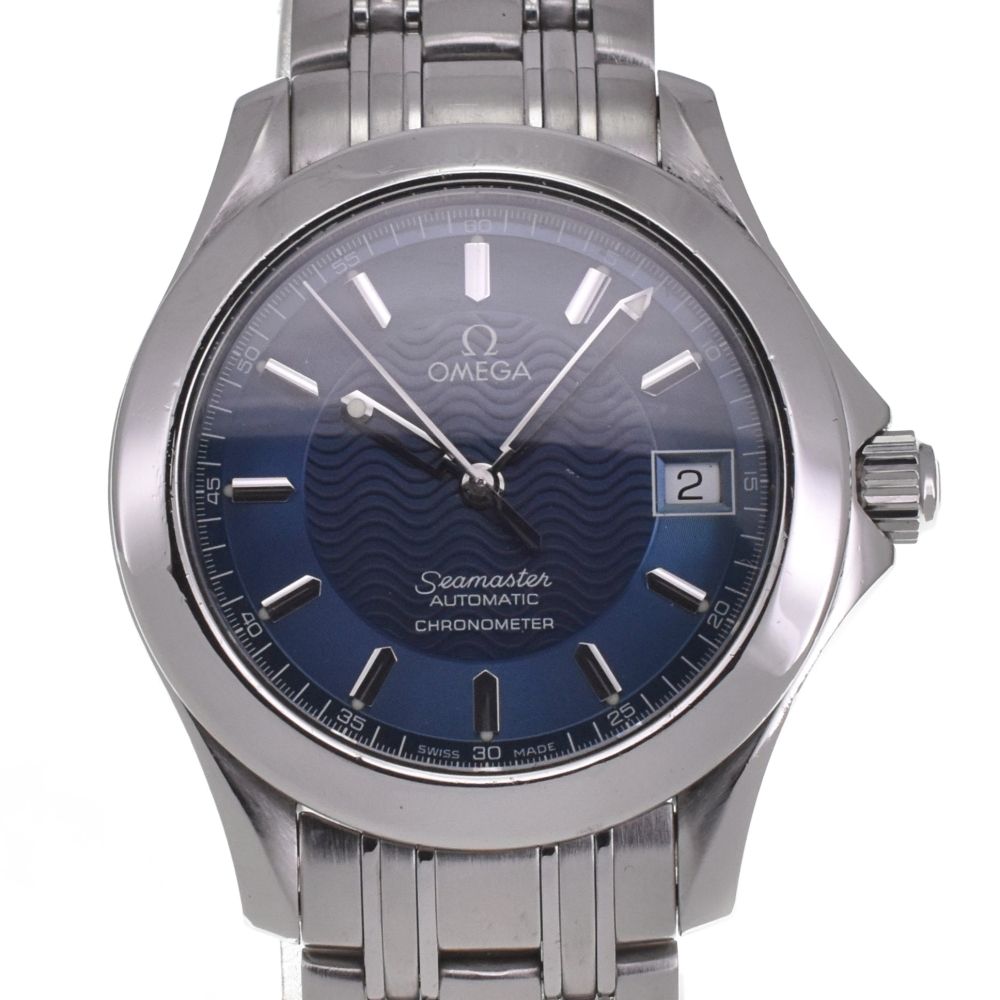 オメガ OMEGA 2501.81 シーマスター デイト クロノメーター 自動巻き メンズ良品 J#133800