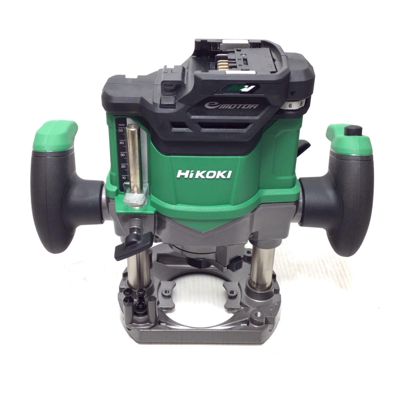 ΘΘHiKOKI ハイコーキ ルーター 程度A システムケース4付 コードレス式 36v M3612DA グリーン