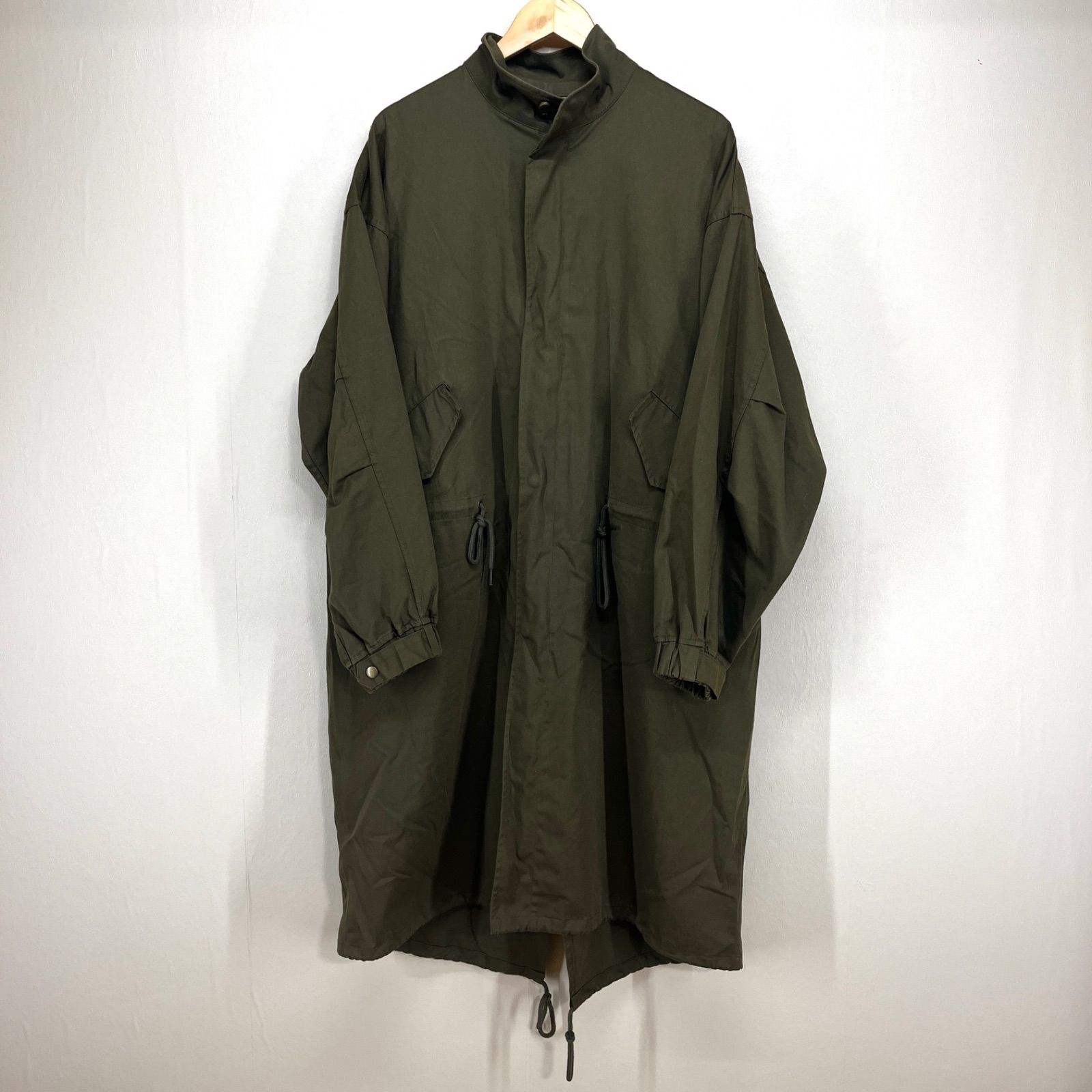 ナット ハイクオリティミリタリーモッズコート カーキ ＸＬ