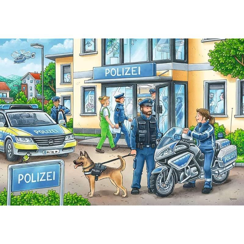 ラベンスバーガー (Ravensburger) ジグソーパズル 05031 4 警察