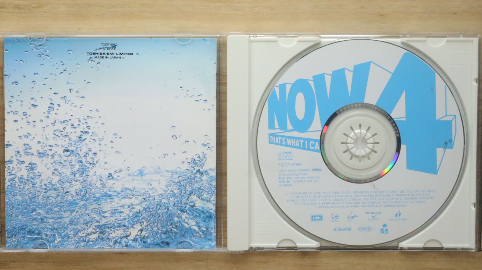 国内盤CD☆オムニバス/Various Artists□ NOW 4 【TOCP8950